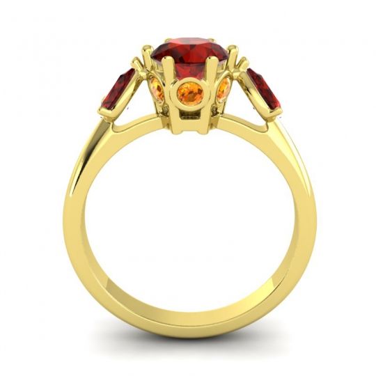Three Stone Atta Ring