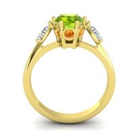 Three Stone Atta Ring