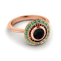 Bezel Halo Aloka Ring