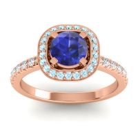 Cushion Halo Masura Ring