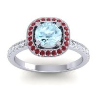 Cushion Halo Masura Ring