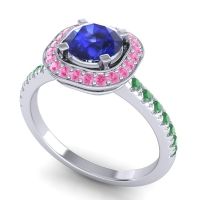 Cushion Halo Masura Ring