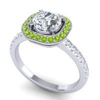 Cushion Halo Masura Ring