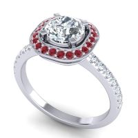 Cushion Halo Masura Ring