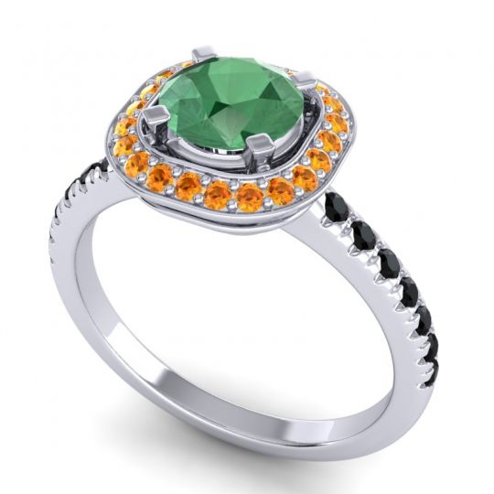 Cushion Halo Masura Ring