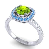 Cushion Halo Masura Ring