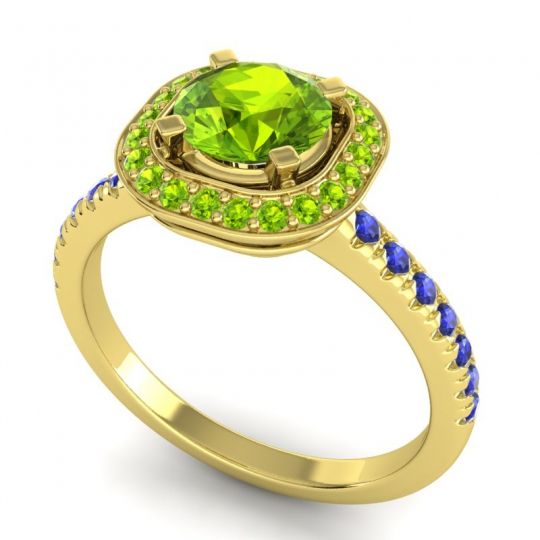 Cushion Halo Masura Ring