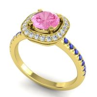 Cushion Halo Masura Ring