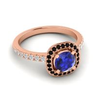 Cushion Halo Masura Ring
