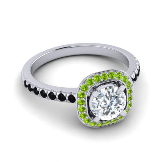 Cushion Halo Masura Ring