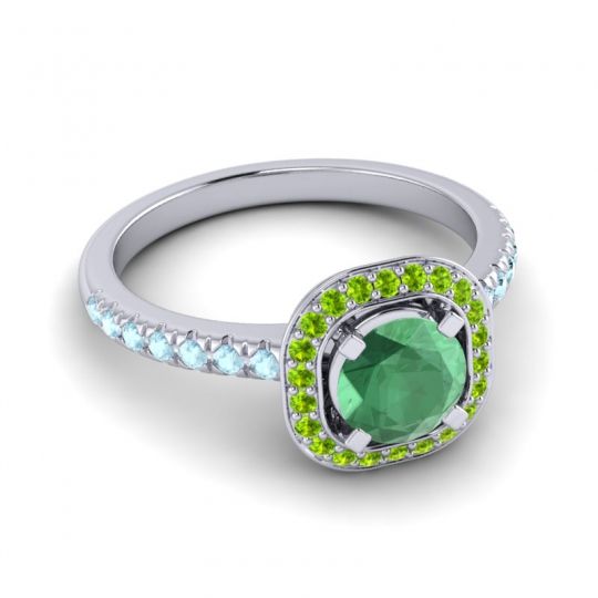 Cushion Halo Masura Ring