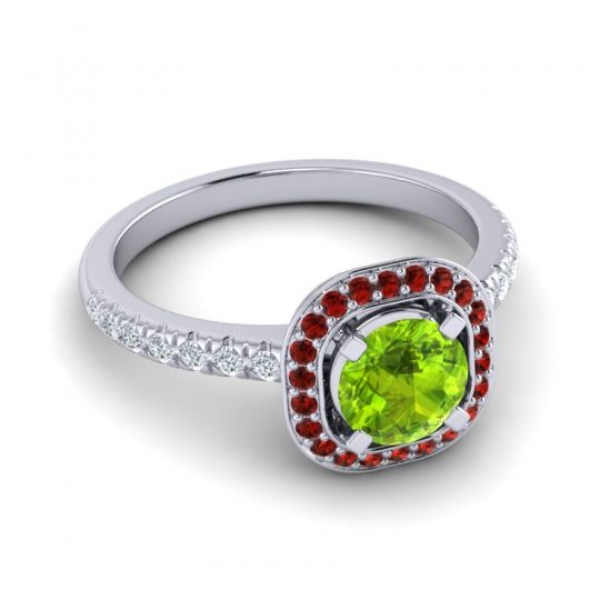 Cushion Halo Masura Ring