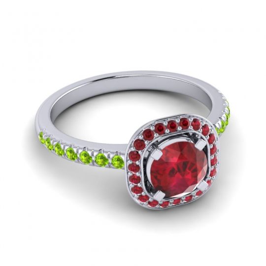 Cushion Halo Masura Ring