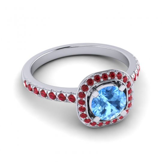 Cushion Halo Masura Ring