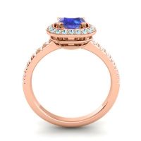 Cushion Halo Masura Ring