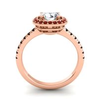 Cushion Halo Masura Ring