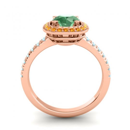 Cushion Halo Masura Ring