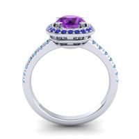 Cushion Halo Masura Ring