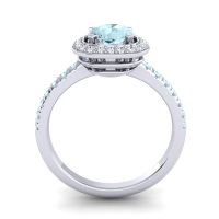 Cushion Halo Masura Ring