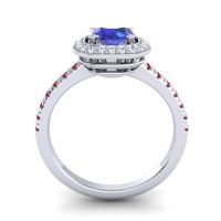 Cushion Halo Masura Ring