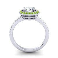 Cushion Halo Masura Ring