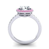 Cushion Halo Masura Ring