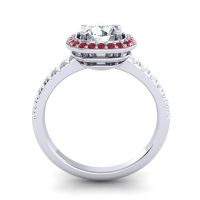 Cushion Halo Masura Ring