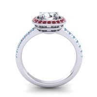 Cushion Halo Masura Ring