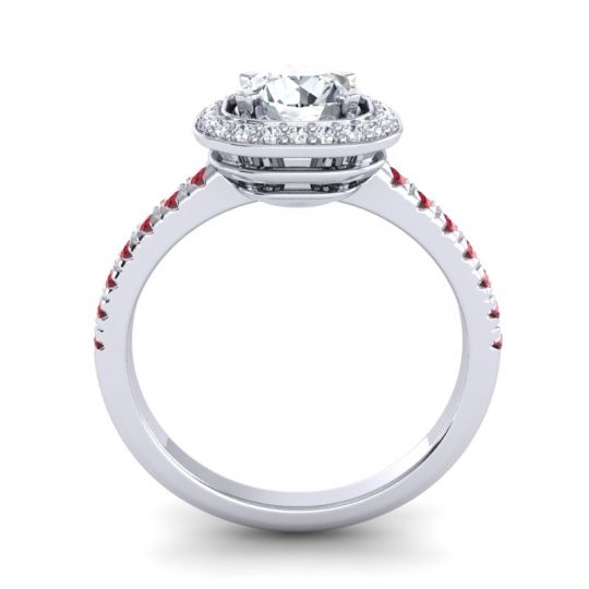 Cushion Halo Masura Ring