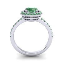 Cushion Halo Masura Ring