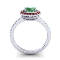 Cushion Halo Masura Ring