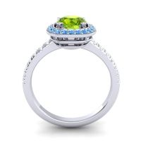 Cushion Halo Masura Ring