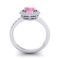 Cushion Halo Masura Ring