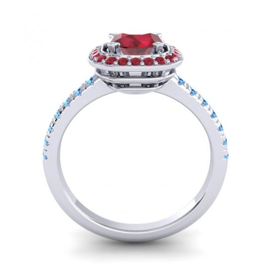 Cushion Halo Masura Ring