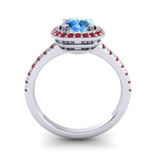 Cushion Halo Masura Ring