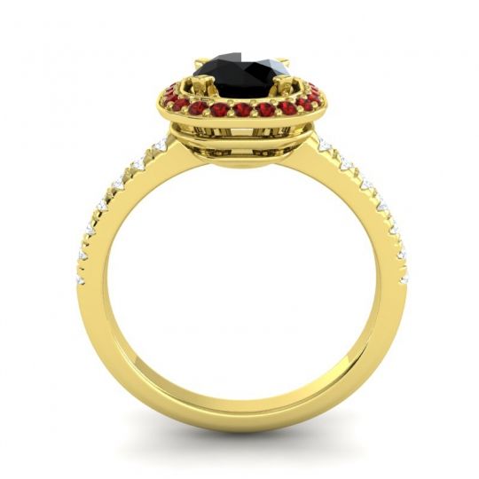 Cushion Halo Masura Ring