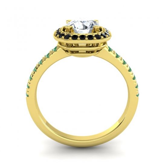 Cushion Halo Masura Ring