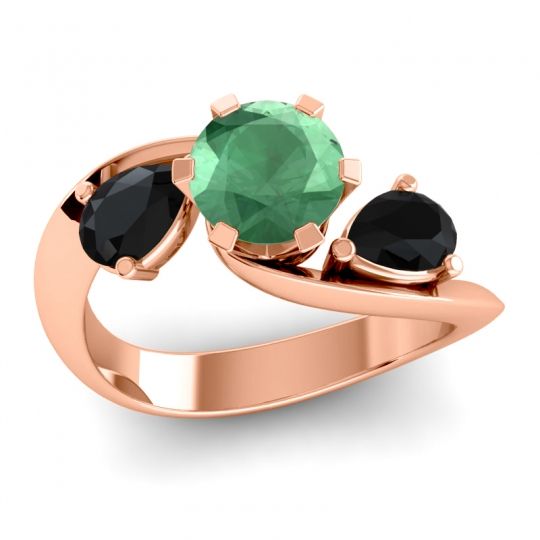 Three Stone Bypass Bhramati Ring