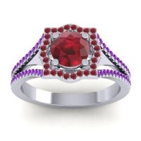 Ornate Halo Naksatra Ring
