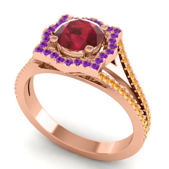 Ornate Halo Naksatra Ring