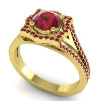 Ornate Halo Naksatra Ring