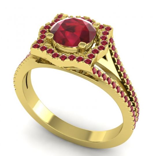 Ornate Halo Naksatra Ring
