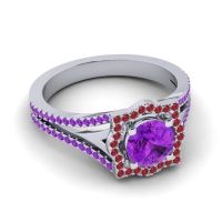 Ornate Halo Naksatra Ring