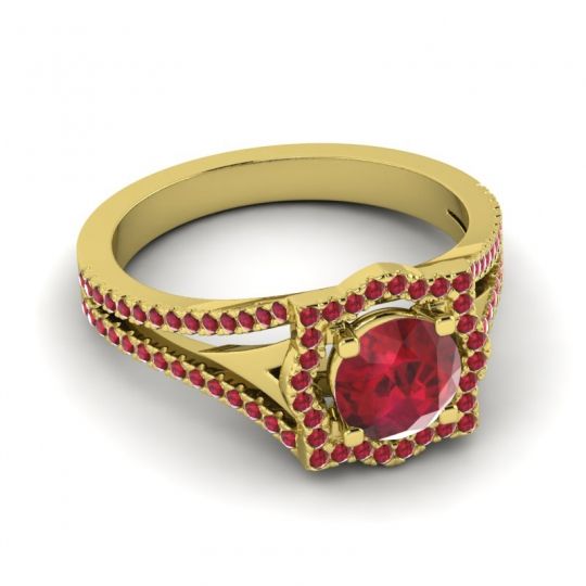 Ornate Halo Naksatra Ring