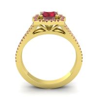 Ornate Halo Naksatra Ring