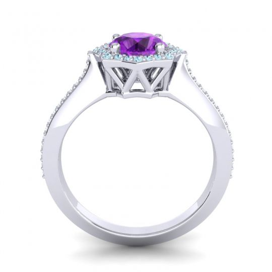 Ornate Halo Pave Taraka Ring