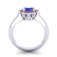 Ornate Halo Pave Taraka Ring
