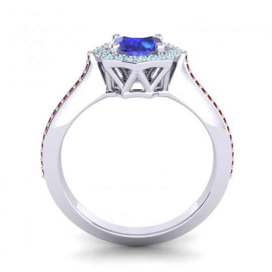 Ornate Halo Pave Taraka Ring