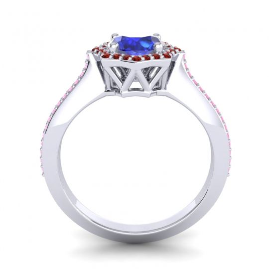 Ornate Halo Pave Taraka Ring