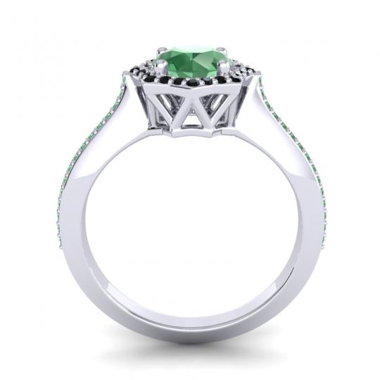 Ornate Halo Pave Taraka Ring